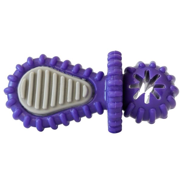 Dental Pacifier Dog Chew Toy - Purple