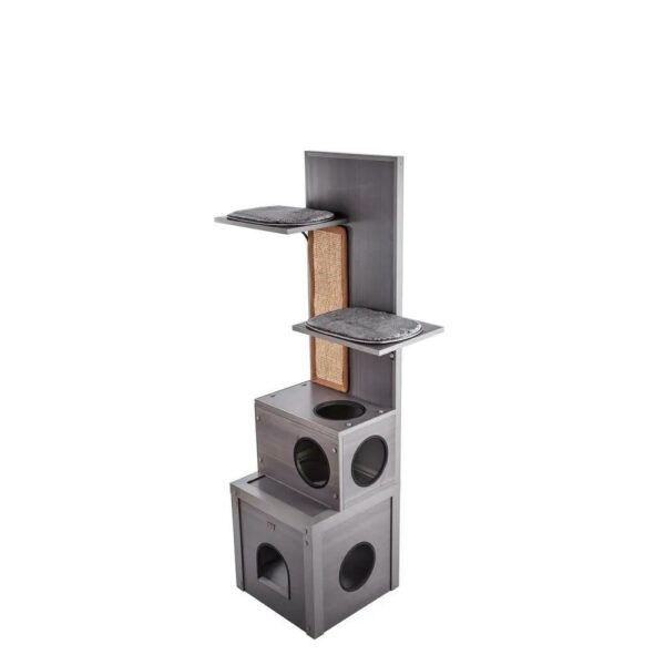 ECOFLEX Kitty Klimber - Cat Tree - Espresso - Image 7