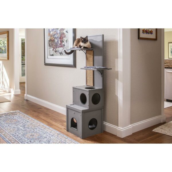 ECOFLEX Kitty Klimber - Cat Tree - Espresso - Image 10